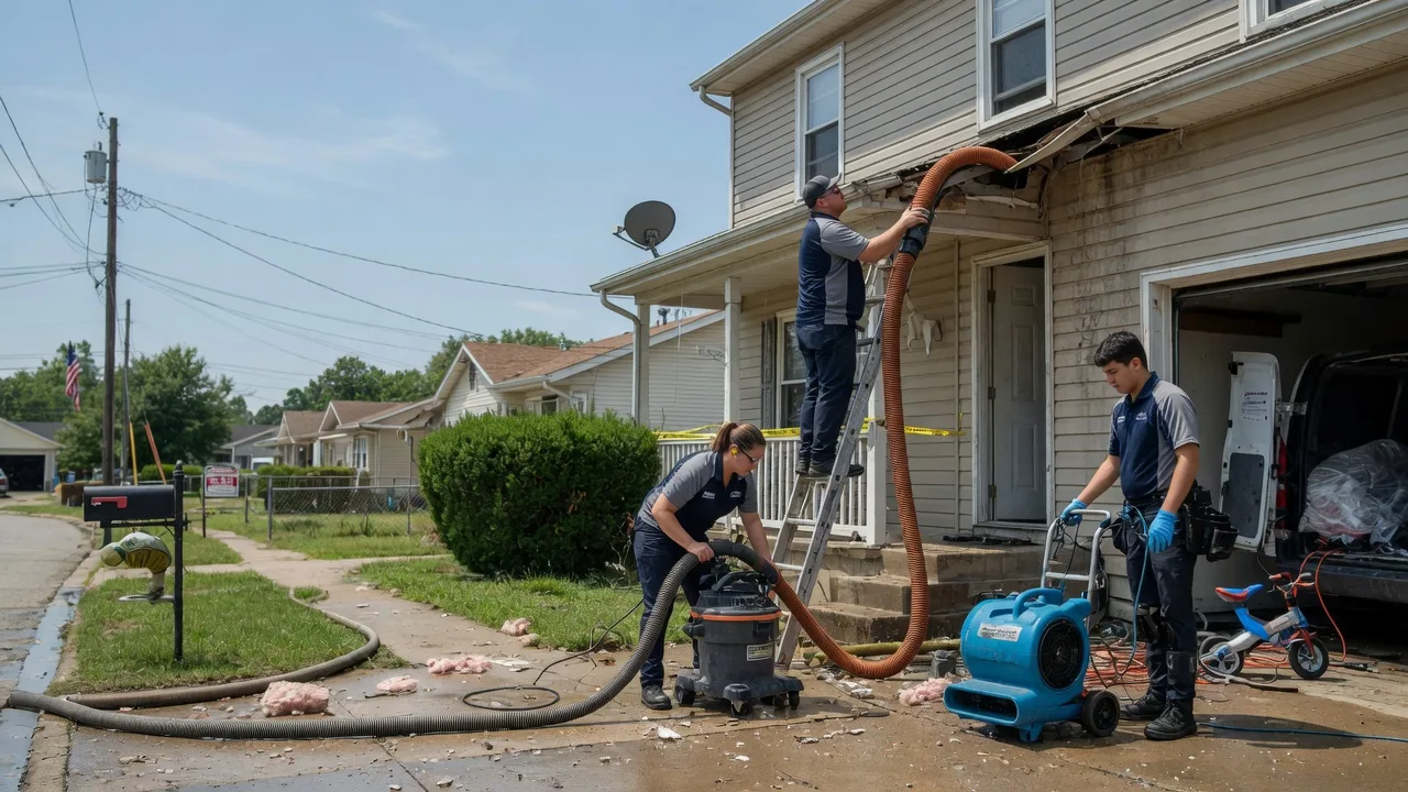 Water Damage Restoration in New Buffalo, PA near me
